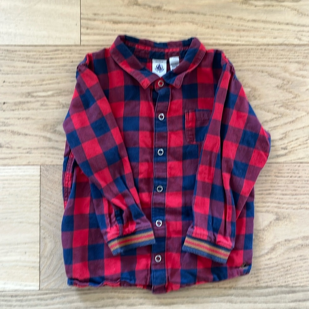Petit Bateau Button Up